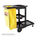 Rubbermaid Janitorial Cleaning Cart Traditional