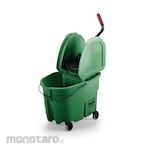 Rubbermaid Wavebrake Down Press Bucket And Wringer (Ember Pemeras Pel)