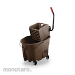 Rubbermaid Wavebrake Side Press Bucket And Wringer (Ember Pemeras Pel)