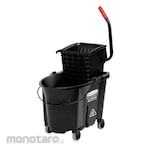 Rubbermaid Wavebrake Side Press Bucket And Wringer (Ember Pemeras Pel)