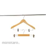 Indokurnia Hanger Kayu Celana Jepit