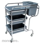 KRISBOW Dirty Dish Trolley (Troli Piring Kotor)