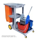 Non Brand Multifunction Janitor Cart (Troli Janitor Multifungsi)