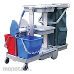 Watsco Janitor Cart Standard (Troli Kebersihan Janitor)
