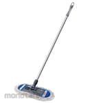 Nagata Pel Debu Strip Biru (Lobby Duster)