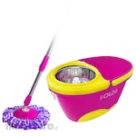 BOLDe Pel Putar Super dengan Keranjang Stainless Premium (Spin Mop)