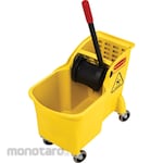 Rubbermaid 31 Qt Tandem Bkt Combo (Ember Pel)