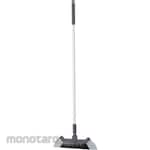Teramoto Sapu Sudut Gagang Tunggal Abu-abu (Plastic Broom)