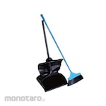KleenPro Broom and Dustpan Set Black (Pengki+Sapu)