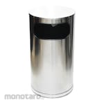 KRISBOW Tempat Sampah Bulat Stainless Steel tanpa Asbak