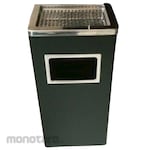 Non Brand Tempat Sampah Kotak dengan Asbak