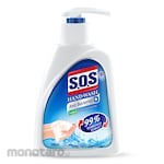 SOS Sabun Cuci Tangan Antibakteri Bottle Pump Fruity Mint 200ml 1pc