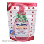 Yuri Sabun Cuci Tangan Foaming Premium Pouch Rose 375ml 1pc