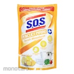 SOS Sabun Cuci Piring Pouch Lemon Fresh 575ml 1pc