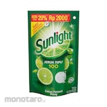 Sunlight Sabun Cuci Piring Lime + Vixal PWD Pouch