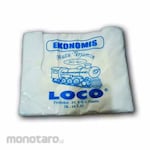 Loco Kantong Plastik Belanja Putih Susu Ekonomis (Kresek)