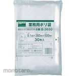 TRUSCO Kantong Plastik Bening untuk Kebutuhan Sehari-hari Tebal 0.1mm