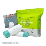 Rakuzen Kantong Plastik Sampah Tali Serut Premium (Trash Bag / Kresek)