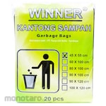 Winner Kantong Plastik Sampah Transparan (Trash Bag / Kresek)