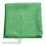 monotaro.id Kain Lap Microfiber 40x40cm 320gsm Hijau 1pc