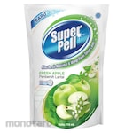 Super Pell Pembersih Lantai Pouch Green Fresh Apple 770ml 1pc