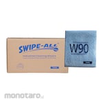 SWIPE-ALL Quarter Fold Industrial Low Lint Wipers W90 (Lap Penyerap)