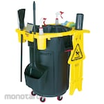 Rubbermaid BRUTE Rim Caddy for 44-Gal Containers (Keranjang Sampah / Tempat Sampah)