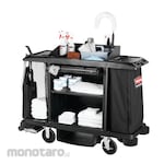 Rubbermaid Executive Traditional Full Size Housekeeping Cart (Kereta Kebersihan / Troli Housekeeping)