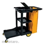 KRISBOW Janitor Cart with Cover (Troli Kebersihan Janitor)