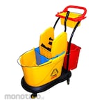 KRISBOW Multipurpose Mop Bucket with Wringer (Ember Pel Peras)