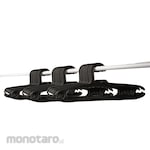 Indokurnia Hanger Plastik Hitam