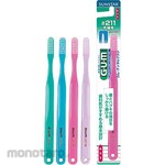 SUNSTAR Gum Dental Brushes 211, 3 Rows Compact