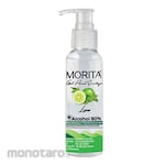 Morita Gel Hand Sanitizer Bottle Pump Lime 250ml 1pc