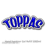 TOPPAS Hand Sanitizer Gel Refill 5000ml 1pc
