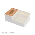 Oxihom Tempat Tisu Dengan Rak Kosmetik