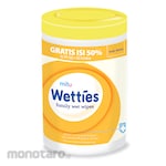 Mitu Wetties Family Antiseptic Wet Wipes Bottle Fresh Lemon 1pc
