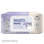 Paseo Hello Baby Flushable Wet Tissue