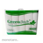 Green Soft Tisu Roll Coreless