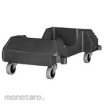 Rubbermaid Slim Jim Resin Trainable Dolly (Dolly Tempat Sampah / Troli Tempat Sampah)