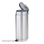 AS ONE Tempat Sampah/Tong Sampah Injak Stainless Steel (Trash Bin)