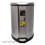 EKO Tempat Sampah/Tong Sampah Injak Stainless Semicircle Fpp (Trash Bin)