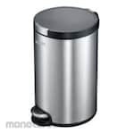 KRISBOW Tempat Sampah Bulat Matt FRSB12SS1A 12L 1pc