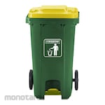 KRISBOW Tempat Sampah dengan Pedal dan Tutup 100L