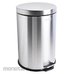 KRISBOW Tempat Sampah/Tong Sampah Injak Bulat Soft Close (Trash Bin)