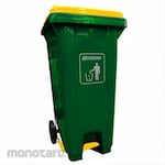 KRISBOW Tempat Sampah/Tong Sampah Injak dengan Tutup 240L (Trash Bin)