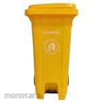 Kleanovo Tempat Sampah/Tong Sampah Injak Beroda (Trash Bin)