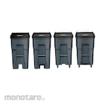 Rubbermaid Brute Step On Rollout Container (Tempat Sampah Injak / Tong Sampah Beroda)