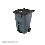 Rubbermaid Brute Step On Rollout Container With Casters (Tempat Sampah Injak / Tong Sampah Beroda)