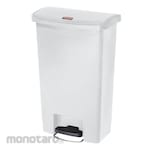 Rubbermaid Slim Jim Step On Resin Front Step Dustbin (Tempat Sampah Injak / Tong Sampah Injak)
