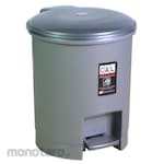 Shinpo Tempat Sampah Injak Bulat CHIC Abu-abu